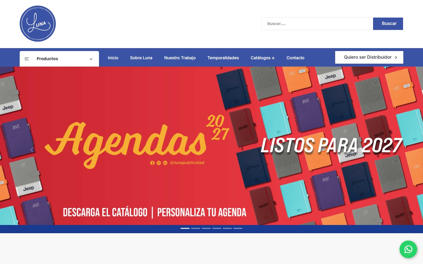 Catálogo de artículos promocionales personalizados de Luna Publicidad